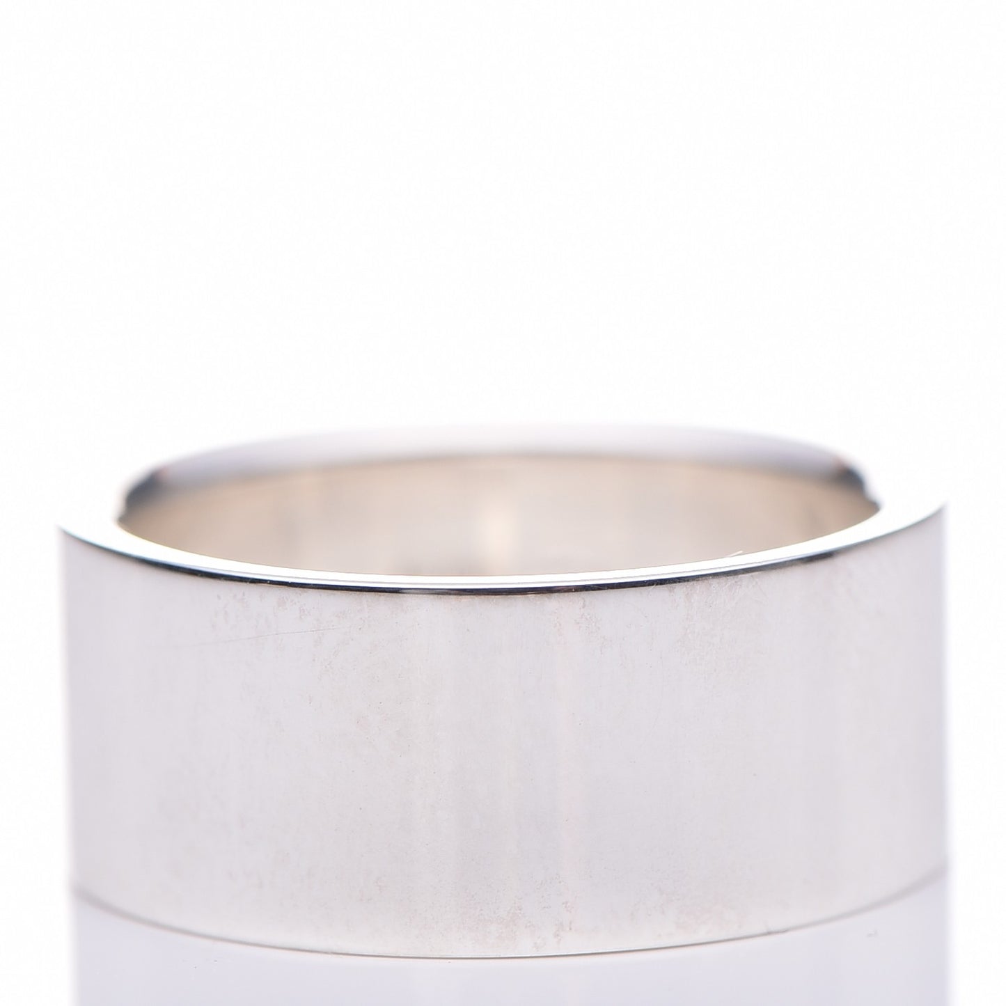 Sterling Silver Wide Signature Band Ring 7.75 56.5