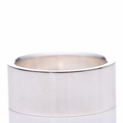 Gucci Sterling Silver Wide Signature Band Ring 7.75 56.5 5 of 8