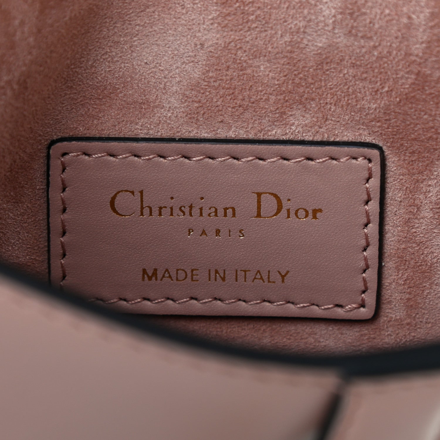 Christian Dior Calfskin Saddle Belt Bag Blush Pink 6 of 8