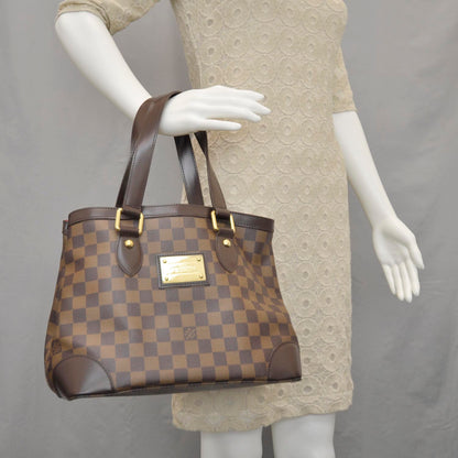 Louis Vuitton Damier Ebene Hampstead PM 2 of 10