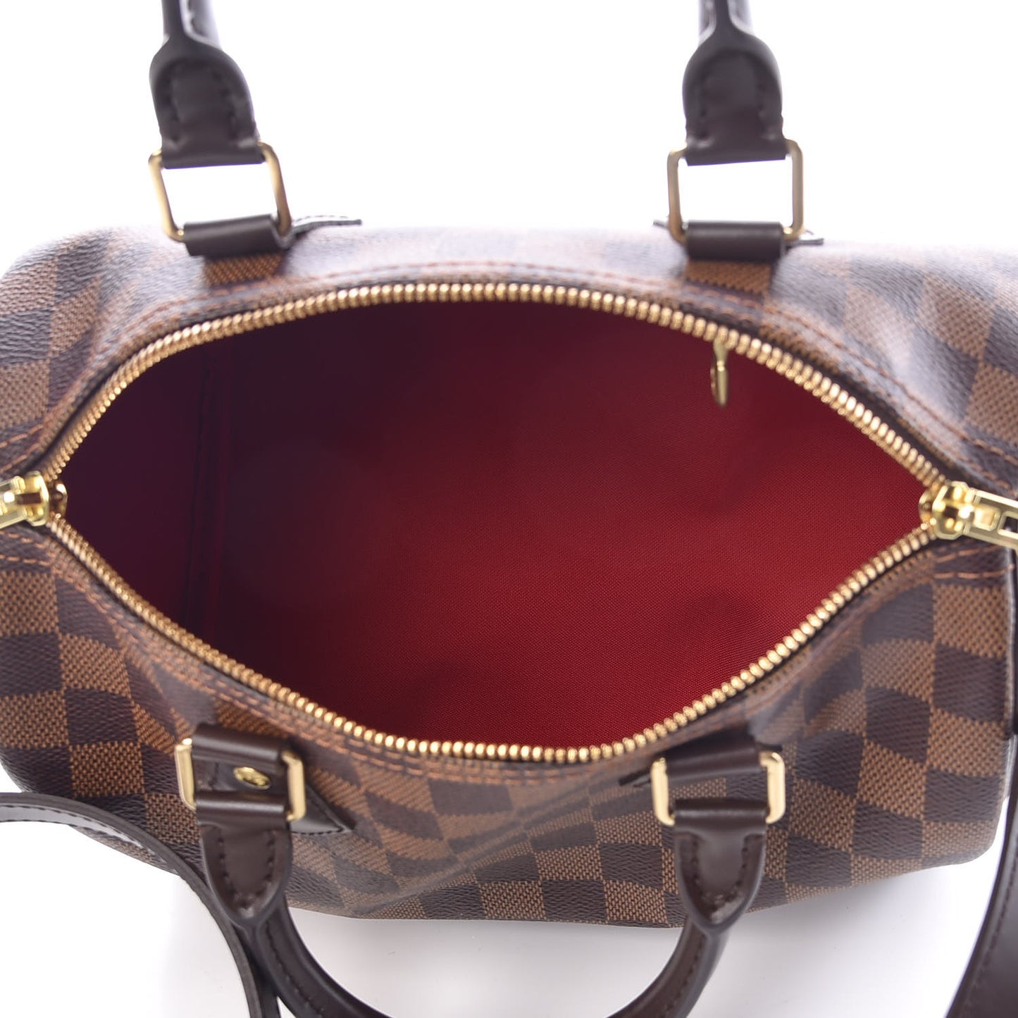 Damier Ebene Speedy Bandouliere 25