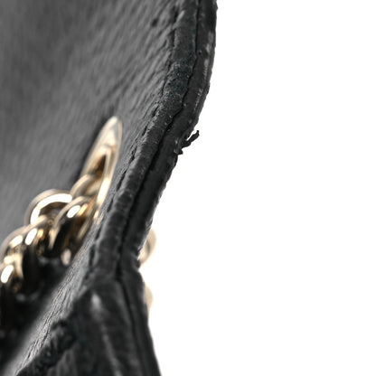 Gucci Dollar Calfskin Small Interlocking G Shoulder Bag Black 16 of 17