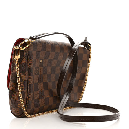 Louis Vuitton Damier Ebene Favorite MM 3 of 11
