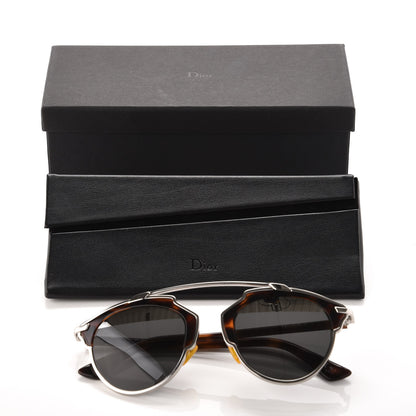Christian Dior So Real Sunglasses Palladium Havana 8 of 8