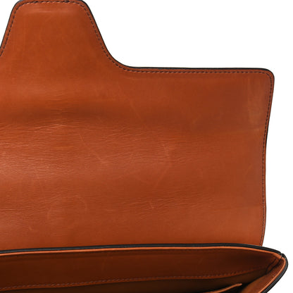 Celine Satinated Calfskin Medium 16 Top Handle Bag Tan 14 of 15