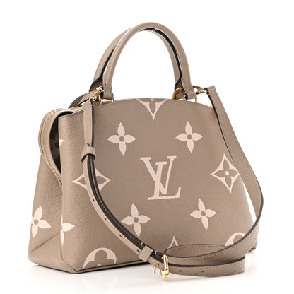 Louis Vuitton Empreinte Monogram Giant Petit Palais Tourterelle Creme 3 of 9