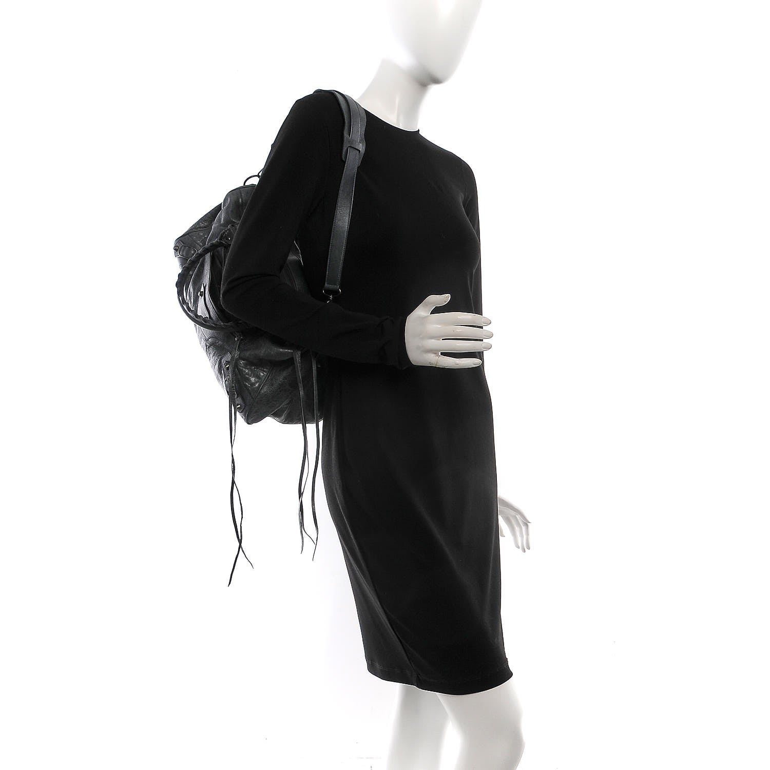 Balenciaga Agneau Classic Hardware Twiggy Anthracite 2 of 8