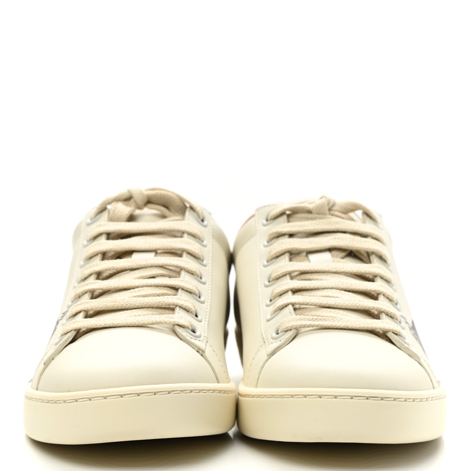 Gucci Calfskin Mystic Cat Print Womens Ace Sneakers 36 White 2 of 10