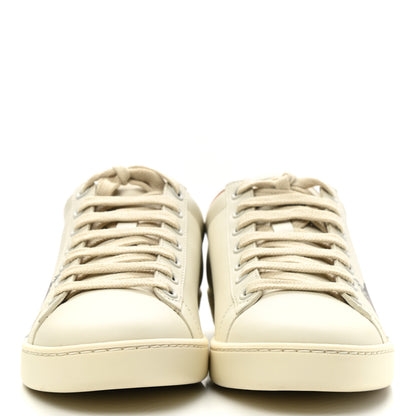 Gucci Calfskin Mystic Cat Print Womens Ace Sneakers 36 White 2 of 10