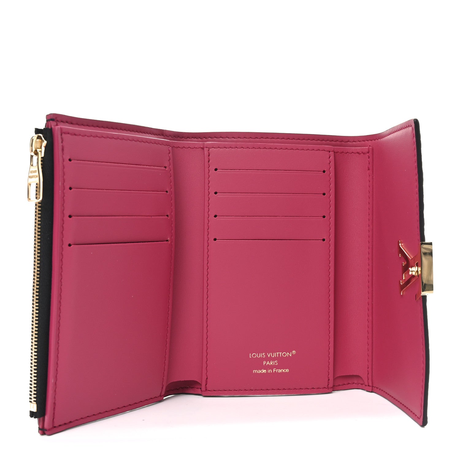 Louis Vuitton Taurillon Capucines Compact Wallet Black 5 of 7