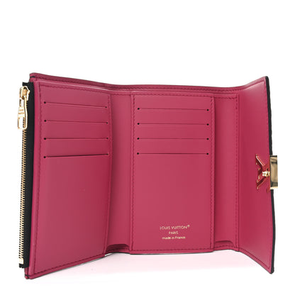 Louis Vuitton Taurillon Capucines Compact Wallet Black 5 of 7