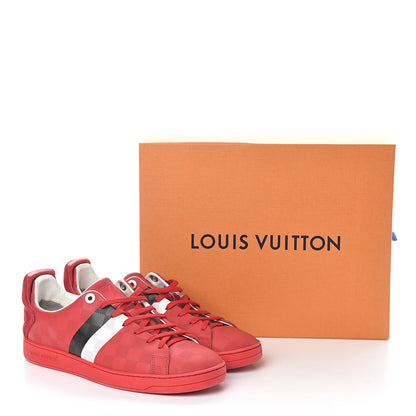 Louis Vuitton Damier Infini Frontrow Sneakers 7 Rouge 8 of 8