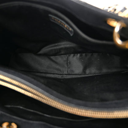 Chanel Caviar Quilted Grand Shopping Tote GST Black 5 of 12