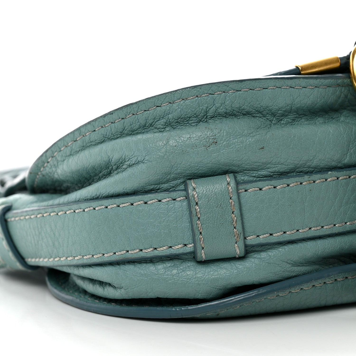 Chloe Calfskin Mini Marcie Round Crossbody Bag Fresh Mint 8 of 12