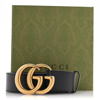Gucci Calfskin Double G 40mm Belt 115 46 Black 9 of 9