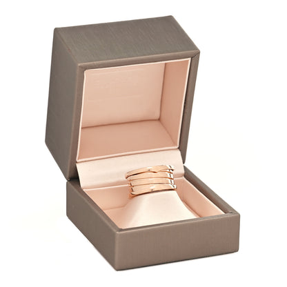 Bulgari 18K Rose Gold B.Zero1 Four-Band Ring 56 7.5 5 of 5