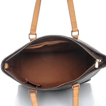 Louis Vuitton Monogram Cabas Mezzo 6 of 17