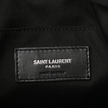 Saint Laurent Canvas Rivington Race Pouch Black 6 of 9