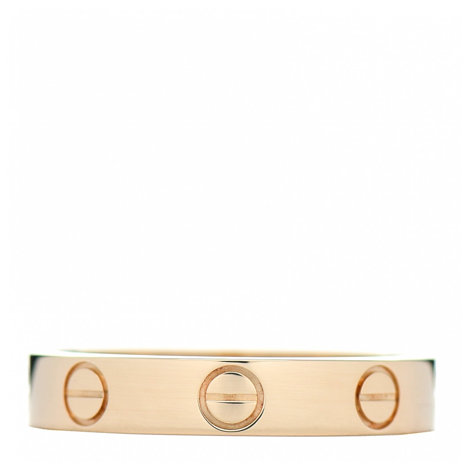 Cartier 18K Yellow Gold 3.5mm LOVE Wedding Band Ring 52 6 3 of 5
