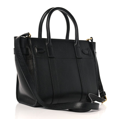 Mulberry Small Classic Grain Mini Zipped Bayswater Black 3 of 9