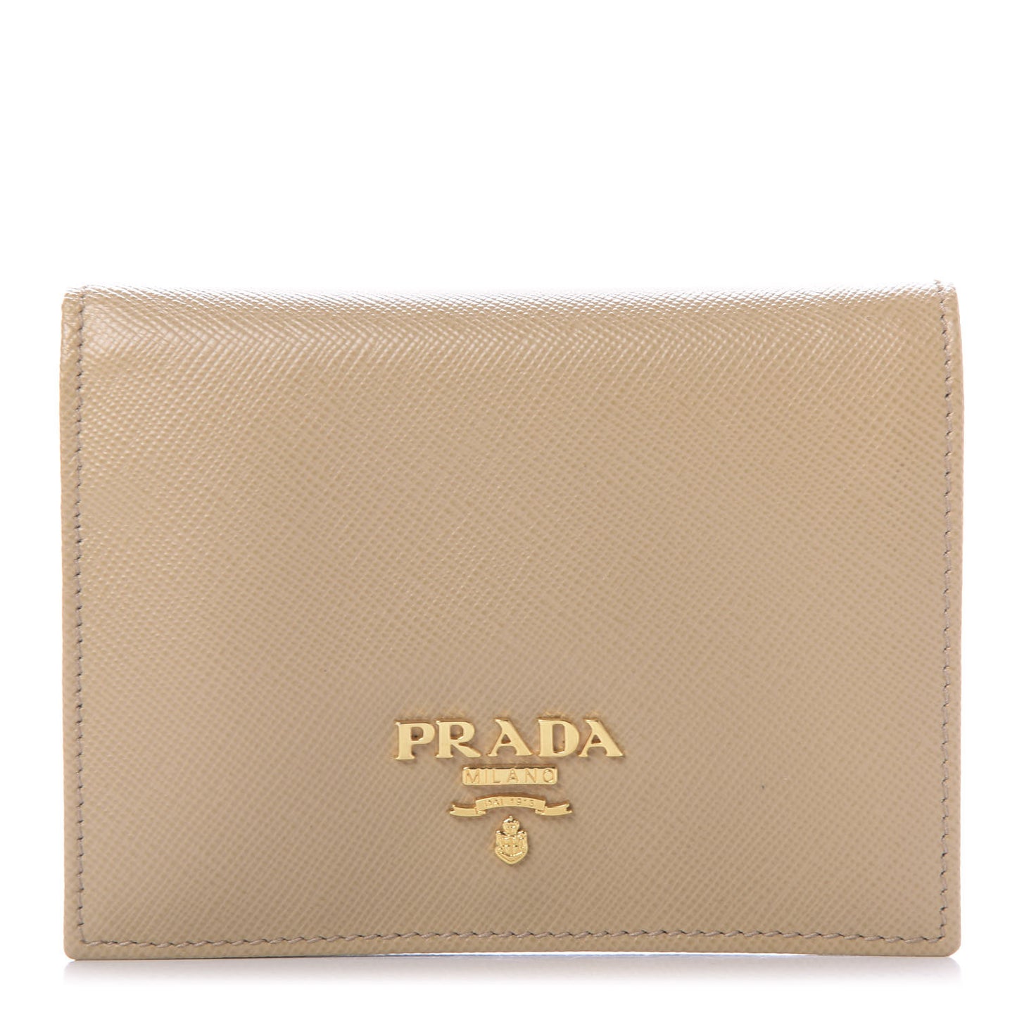 Saffiano Multicolor Compact Wallet Sabbia Cammeo Orchidea