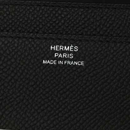 Hermes Epsom Cavale Constance Long Wallet To Go Black Multicolor 6 of 12