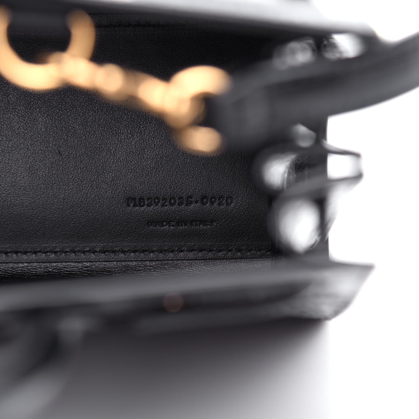 Calfskin Crocodile Embossed Nano Sac De Jour Black