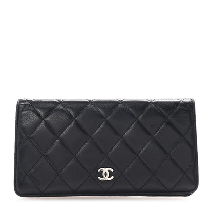 Chanel Caviar Quilted Yen Wallet Black 1 of 9