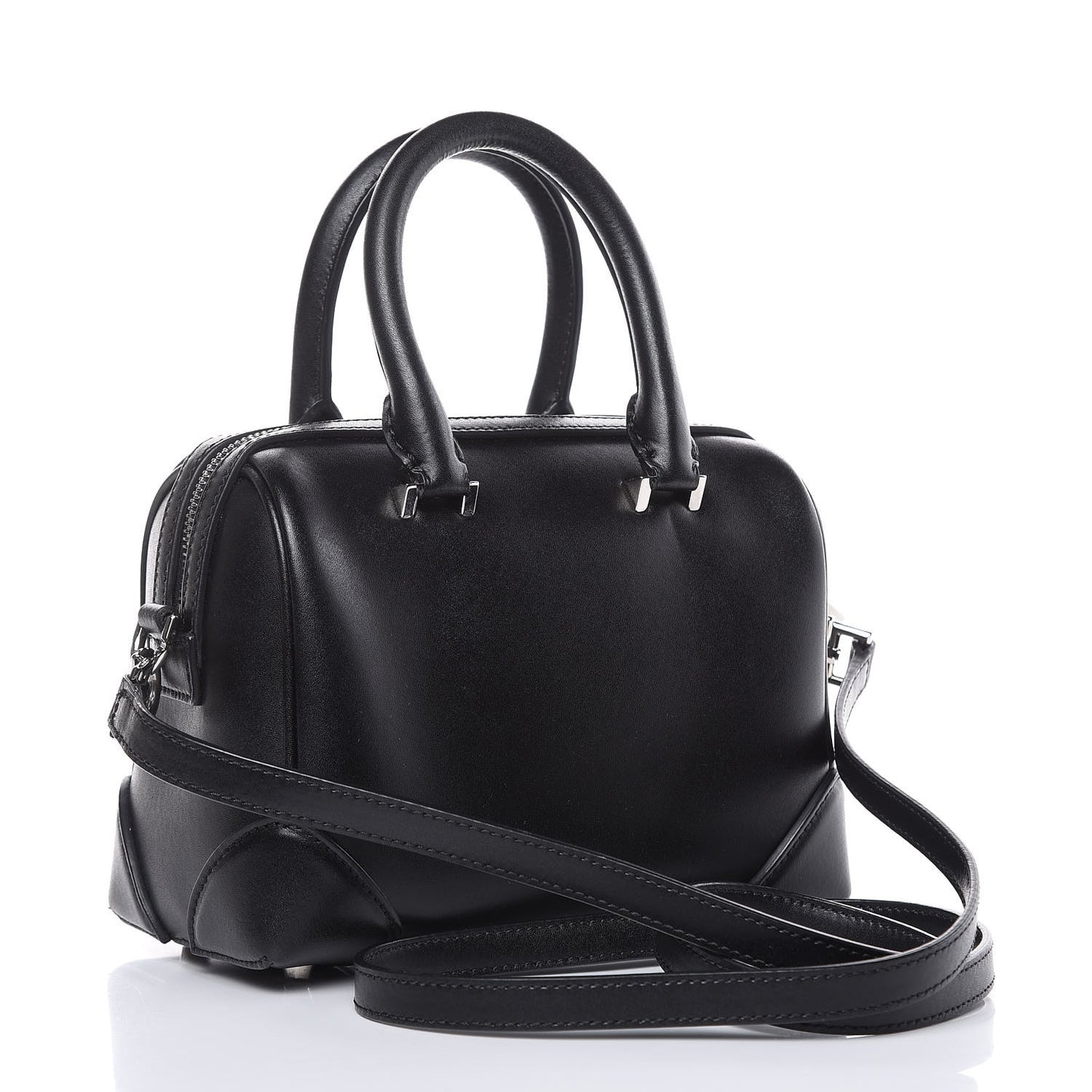 Calfskin Star Micro Lucrezia Black Silver