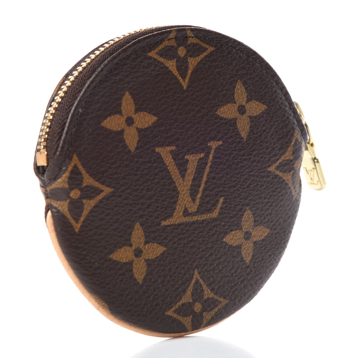 Monogram Round Coin Purse