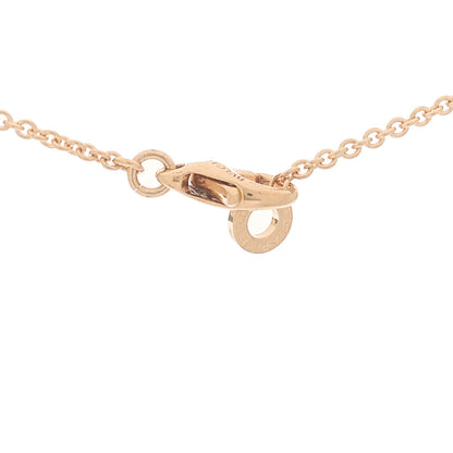 Bulgari 18K Rose Gold Diamond B.Zero1 Open Legends Pendant Necklace 5 of 9