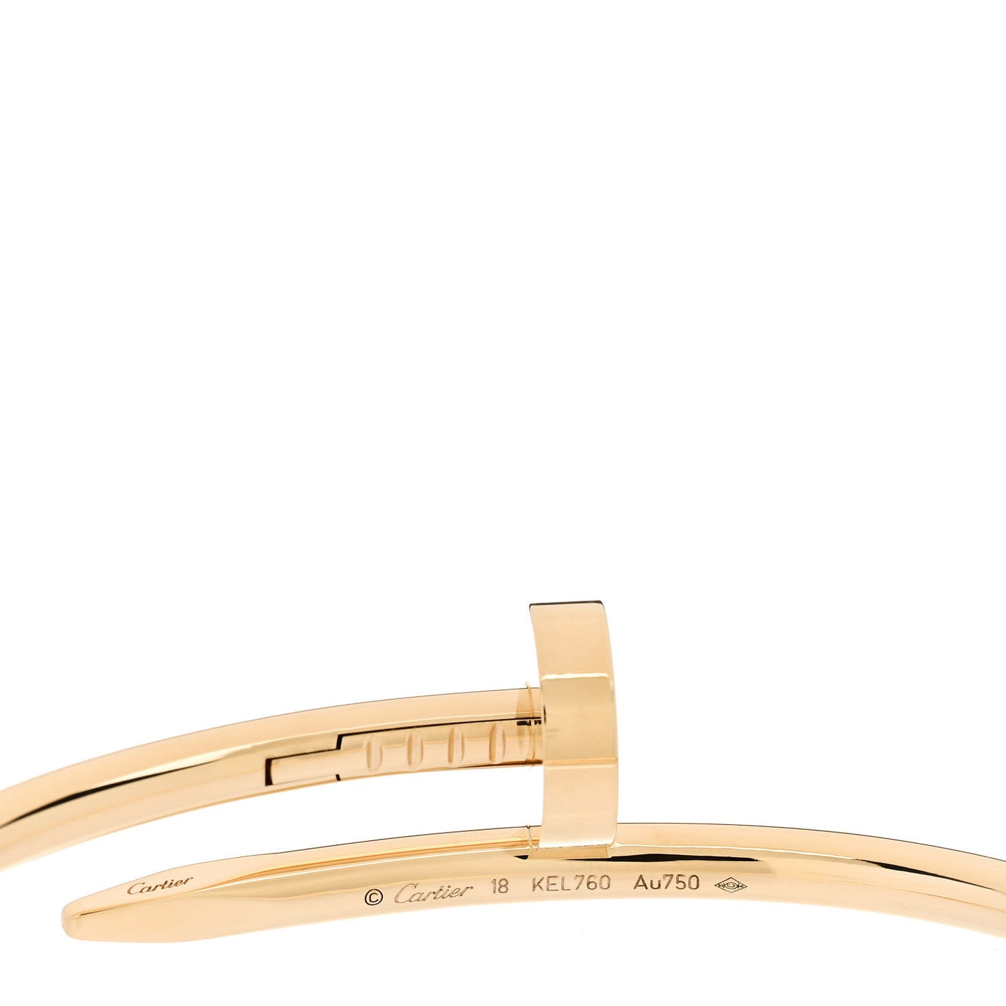 18K Yellow Gold Juste Un Clou Bracelet 18
