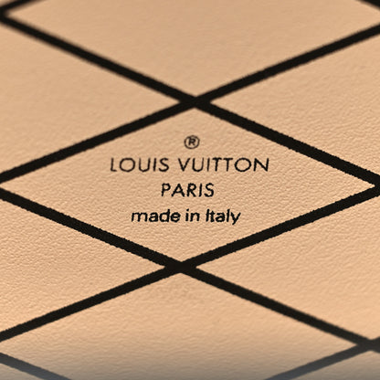Louis Vuitton Calfskin Metal Monogram Petite Malle Black 6 of 11
