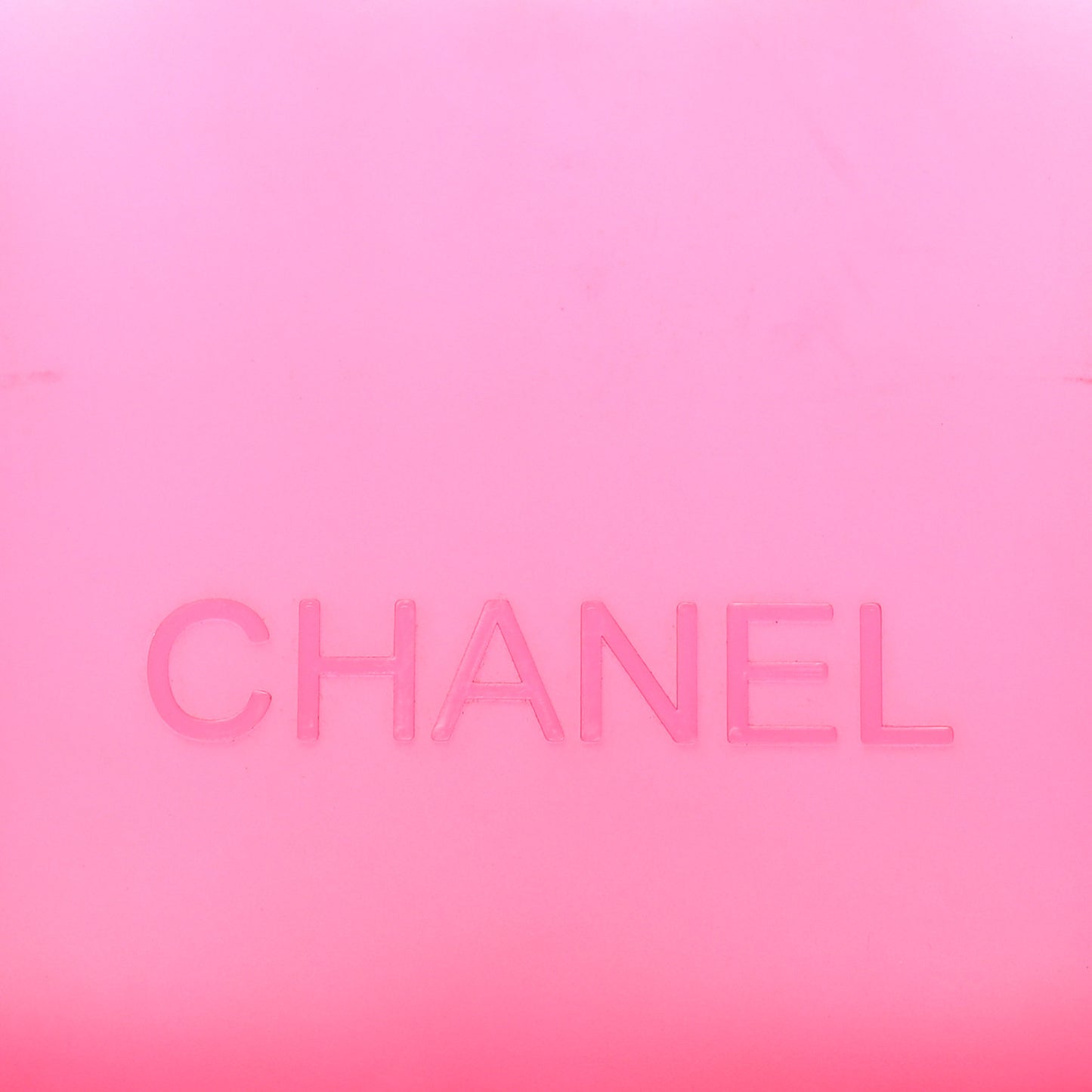 Jelly Rubber Tote Pink