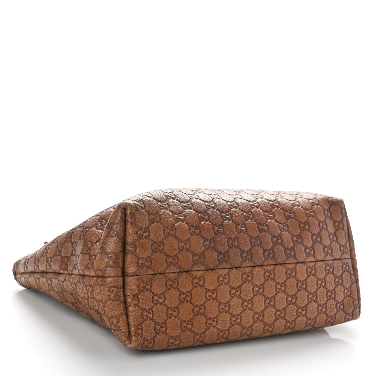 Gucci Guccissima Bamboo Tassel Medium Tote Brown 4 of 12