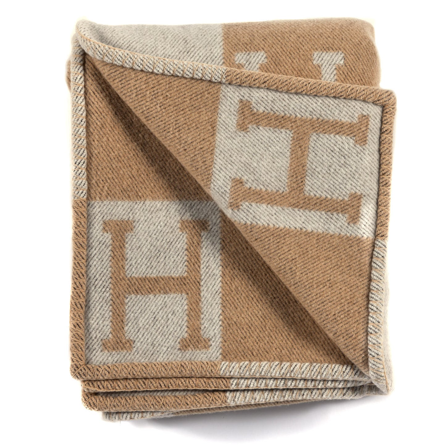 Wool Cashmere Avalon III Blanket Ecru Camomille