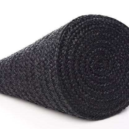 Saint Laurent Raffia Medium Panier Bag Black 7 of 9