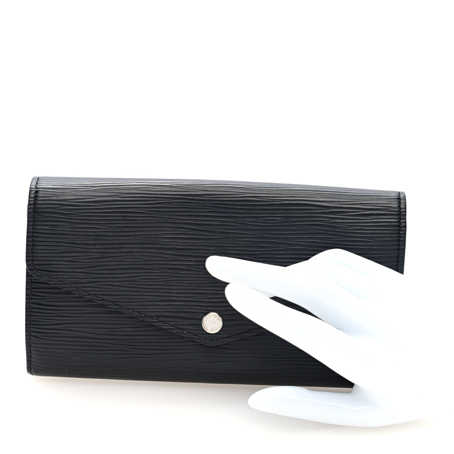 Louis Vuitton Epi Sarah Wallet NM Black 2 of 6