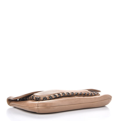 Chanel Lambskin Chain Flap Beige 4 of 20
