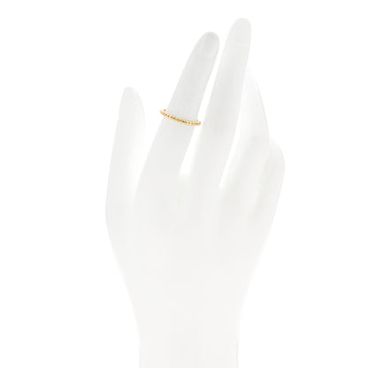 Van Cleef & Arpels 18K Yellow Gold Small Perlee Ring 51 5.75 2 of 5
