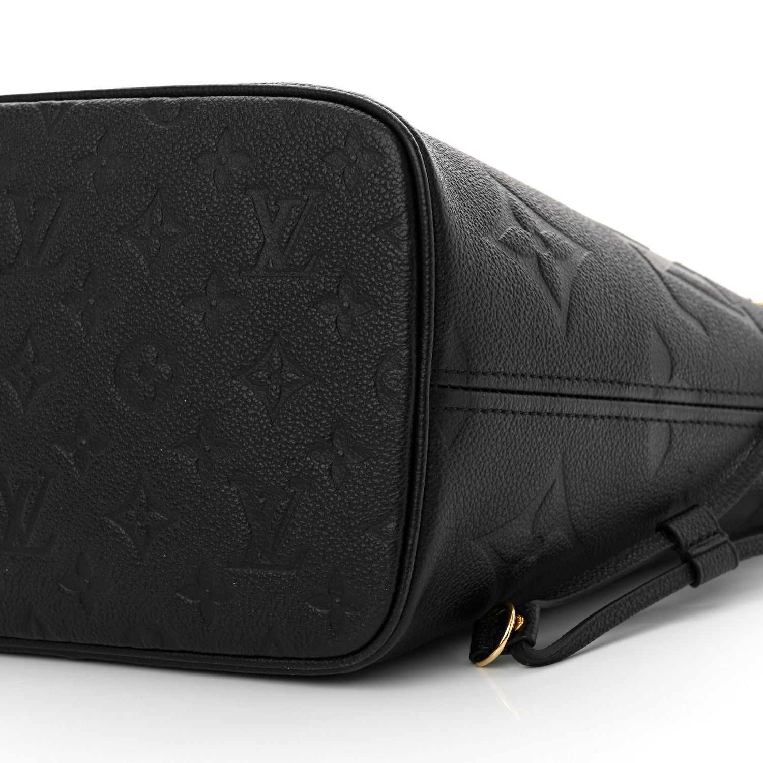 Louis Vuitton Empreinte Monogram Giant Neverfull MM Black 10 of 13