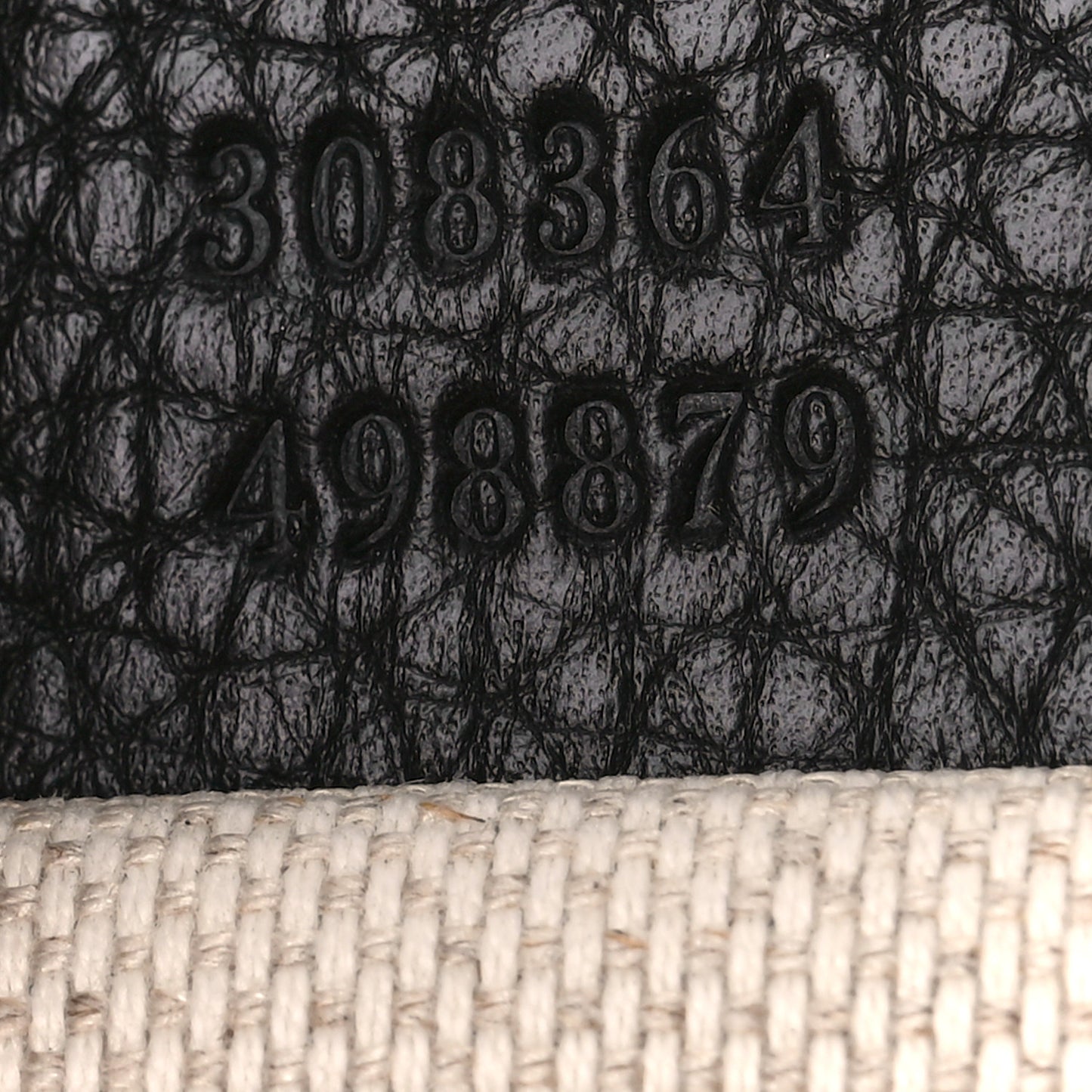 Pebbled Calfskin Small Soho Disco Bag Black