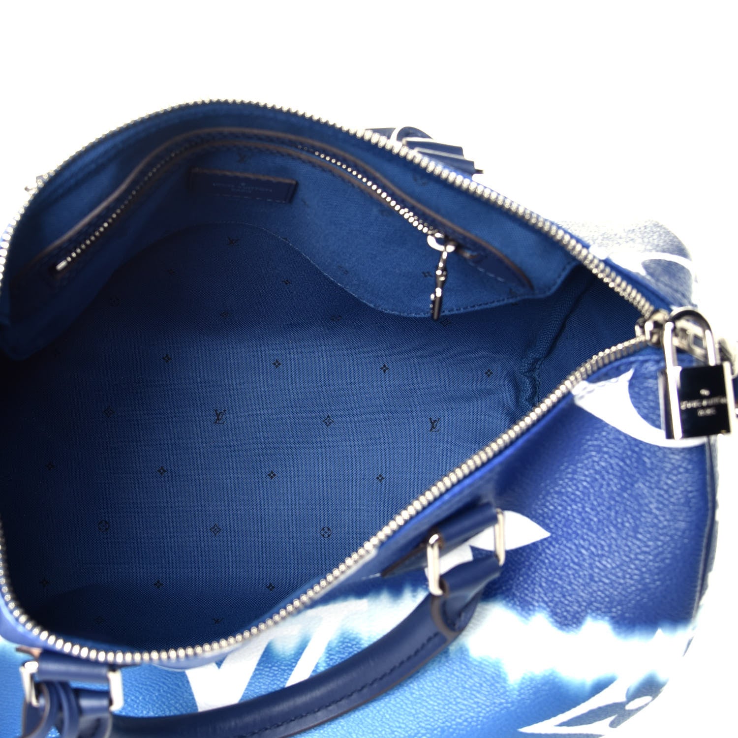 Louis Vuitton Monogram Escale Speedy Bandouliere 30 Blue 6 of 10