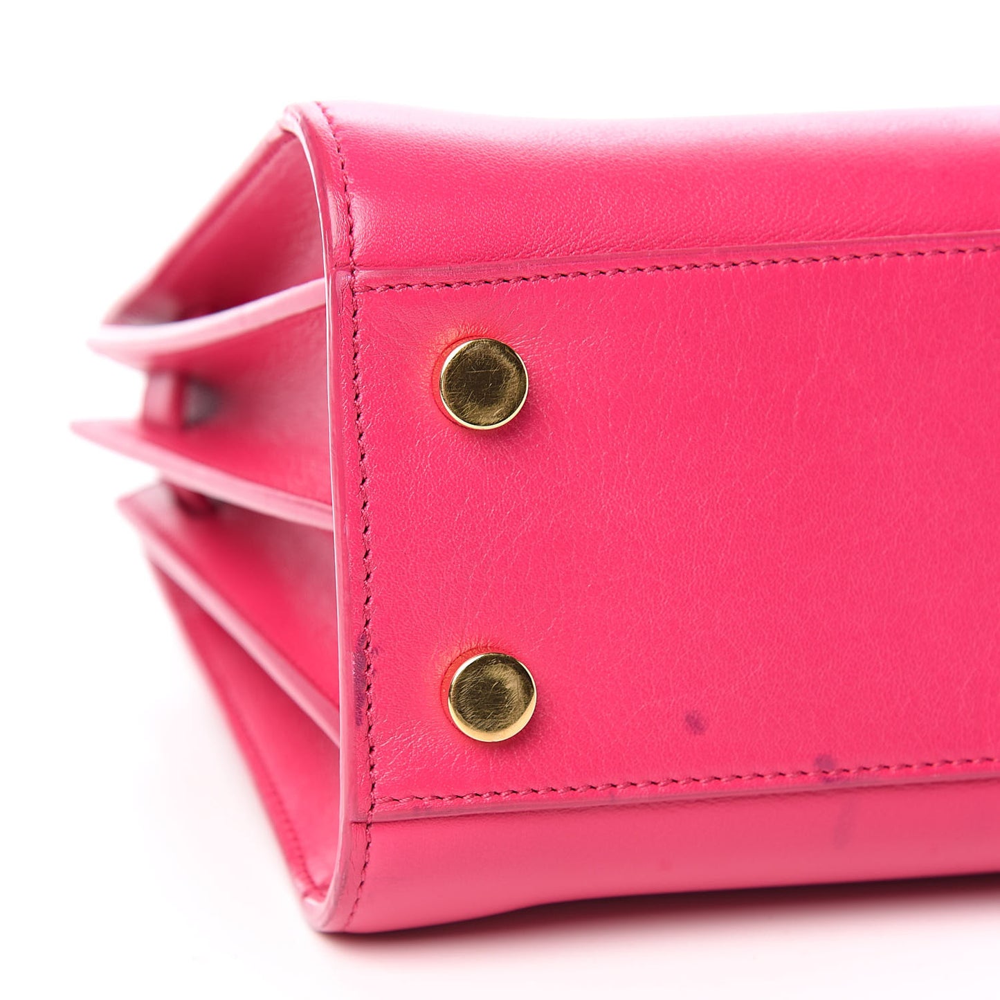 Calfskin Nano Sac De Jour Lipstick Fuchsia