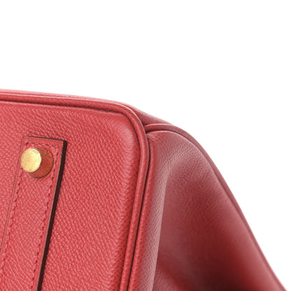 Hermes Epsom Birkin 35 Rouge Casaque 35 of 43