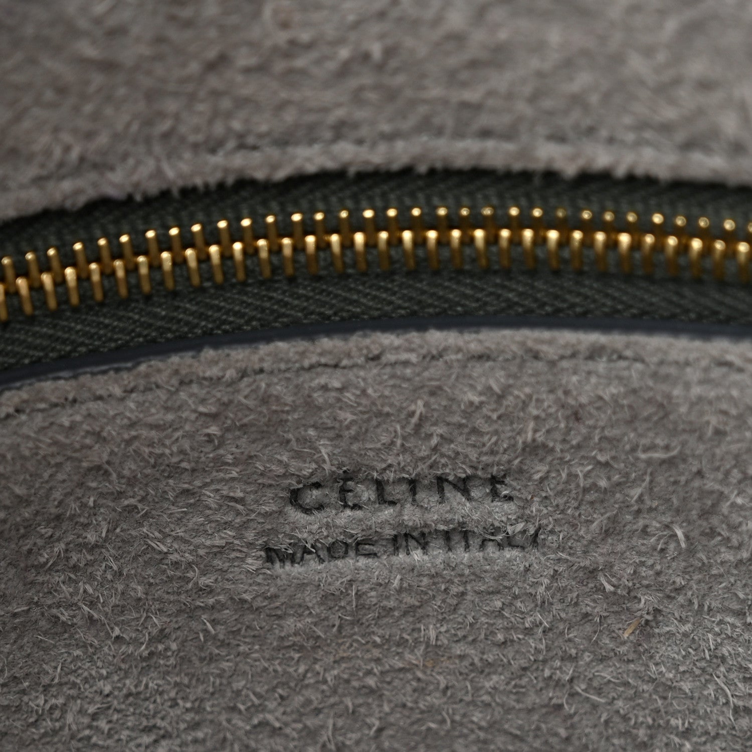 Celine Soft Grained Calfskin Small Sangle Bucket Bag Cloud 5 of 12