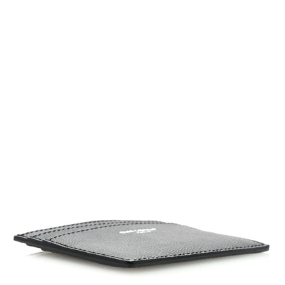 Saint Laurent Grain De Poudre Card Case Black 4 of 6