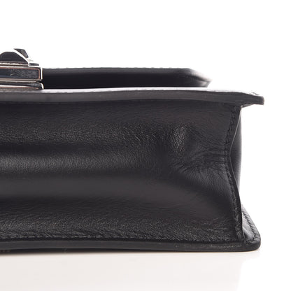 Prada City Calfskin Saffiano Racing Logo Elektra Shoulder Bag Black Verde 8 of 9