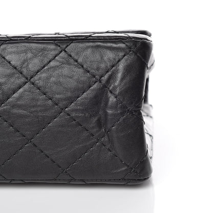 Chanel Aged Calfskin Quilted 2.55 Reissue 225 Flap Black 10 of 13