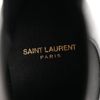 Saint Laurent Incrociato Muriel Vassili 60 Ankle Zip Boots 36 Black 8 of 11